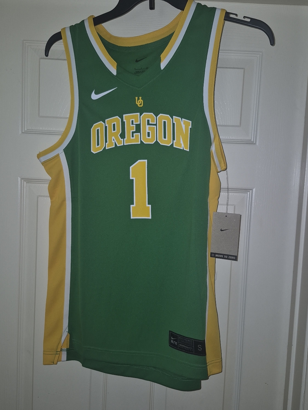 Nike NCAA University Of Oregon Basketball Jersey